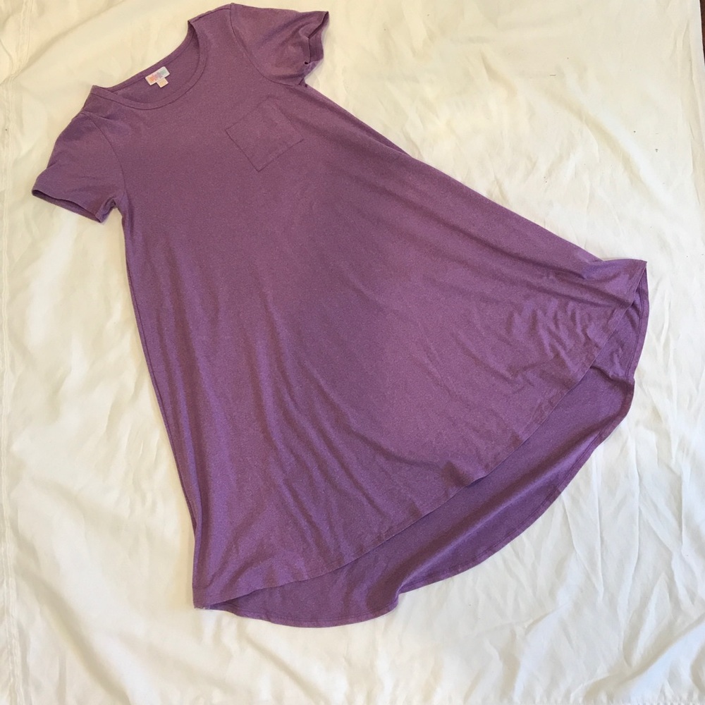 LuLaRoe Carly NWOT Size XXS purple